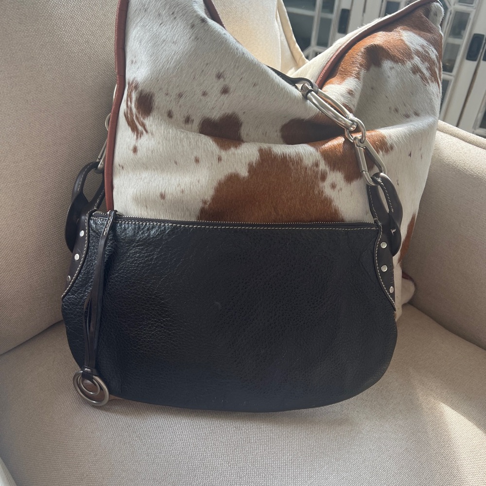 Ruehl 925 Abercrombie & Fitch high end store choc brown Leather Women's Bag